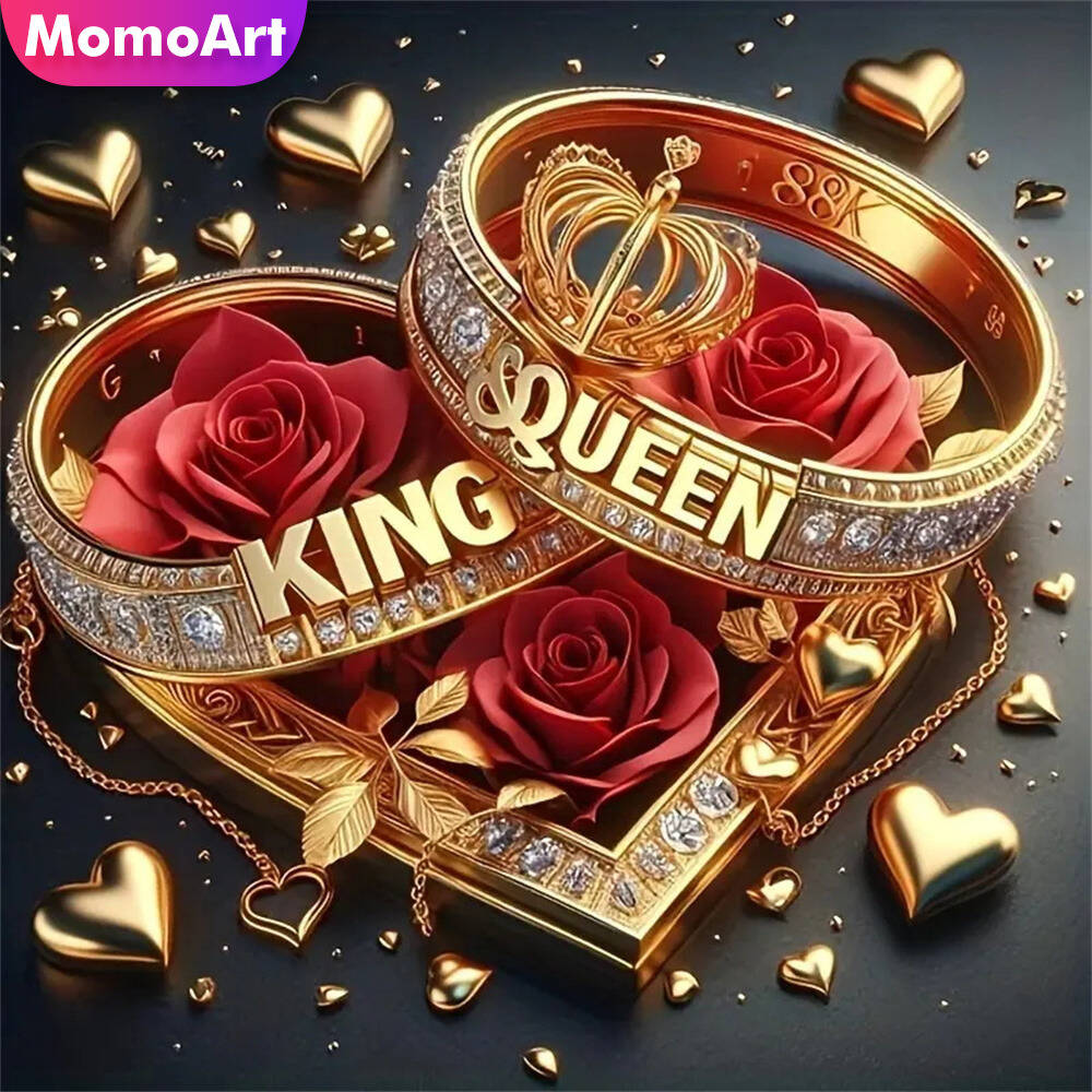 Embroidery Lovers - Momoart beer diamant mozaïek dier volledige