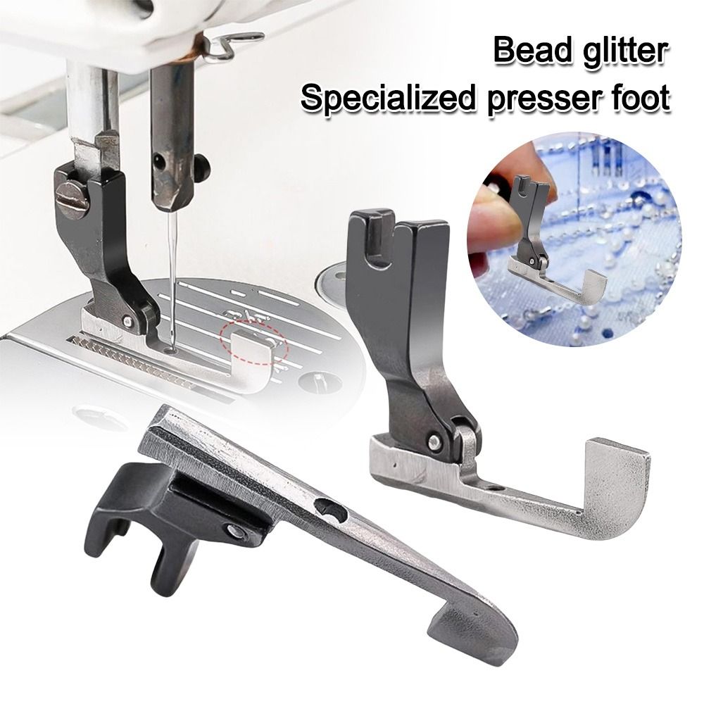 Embroidery Xpress - Stalen kraal Pailletten Speciale naaivoet Gemakkelijk