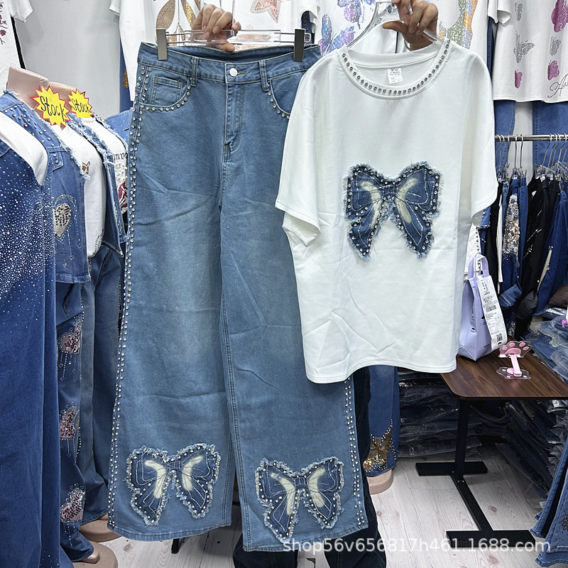 Embroidery Blouse - Nieuwe lente zomer losse dames tweedelige