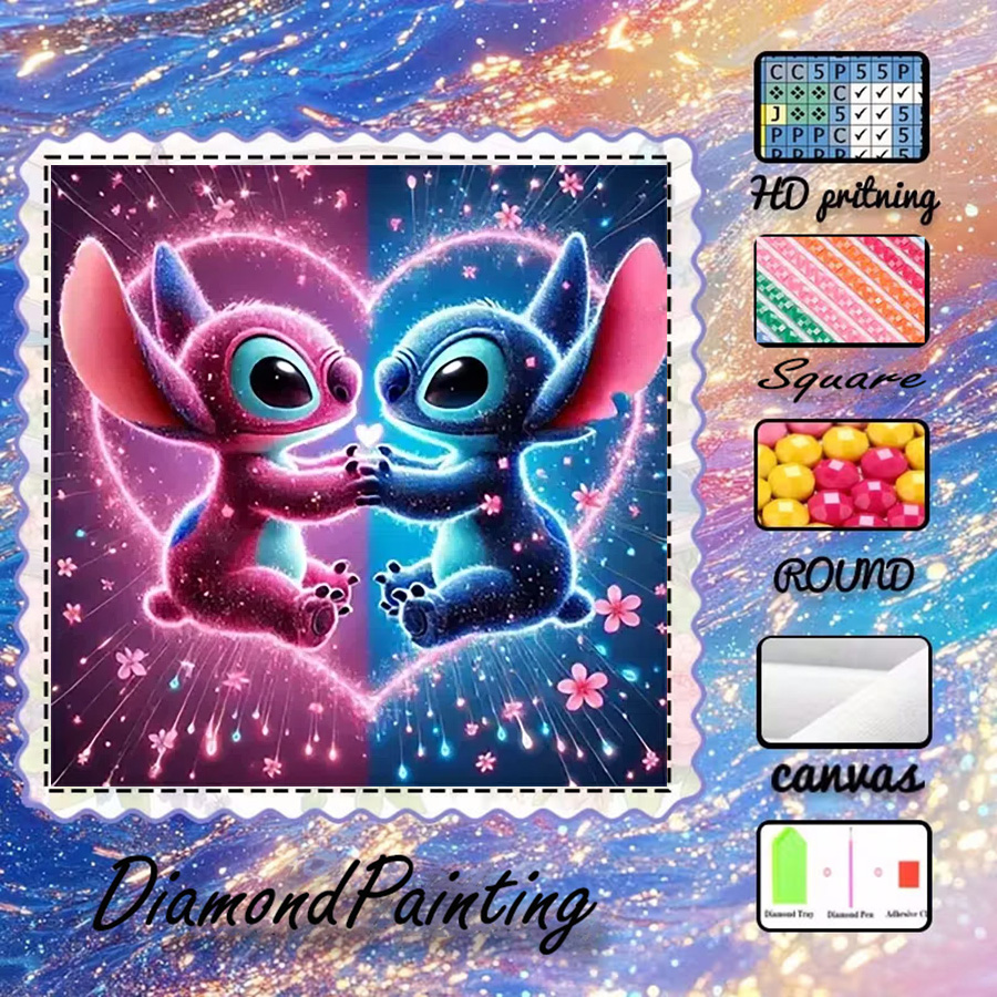 Embroidery Lovers - 1 stuk - Potdemiel-5D-DIY - Vlokkend