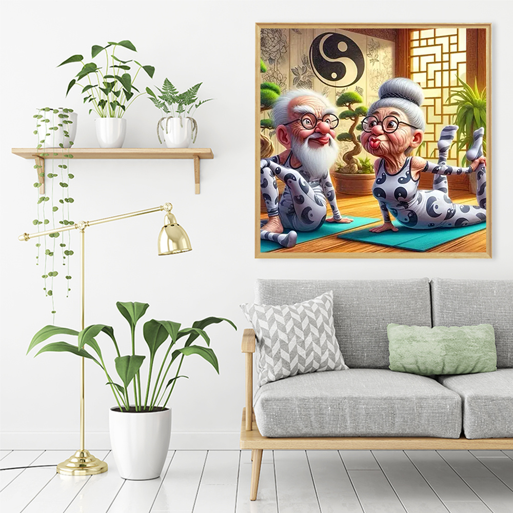 Momoart Oude Mensen Diamant Mo - Embroidery Room recensie en prijs