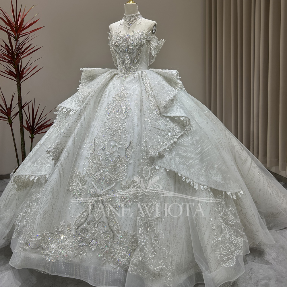 Robes De Mariée Sur Mesure Swe - Embroidery Organza recensie en prijs
