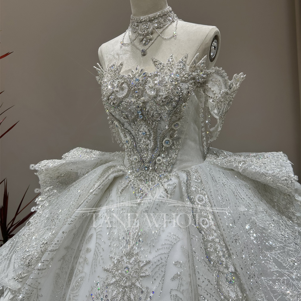 Robes De Mariée Sur Mesure Swe - Embroidery Organza recensie en prijs
