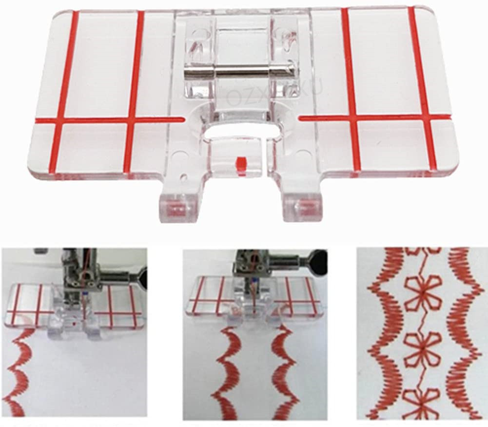 Plastic Clear Parallel Stitch  - Embroidery Xpress recensie en prijs