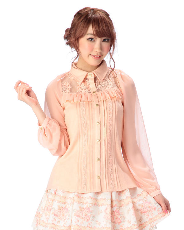 Sales Japan Liz Lisa Chiffon M - Embroidery Organza recensie en prijs