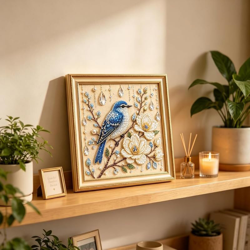 Vogel Parel Kunst DIY Kit Kard - Embroidery Room recensie en prijs