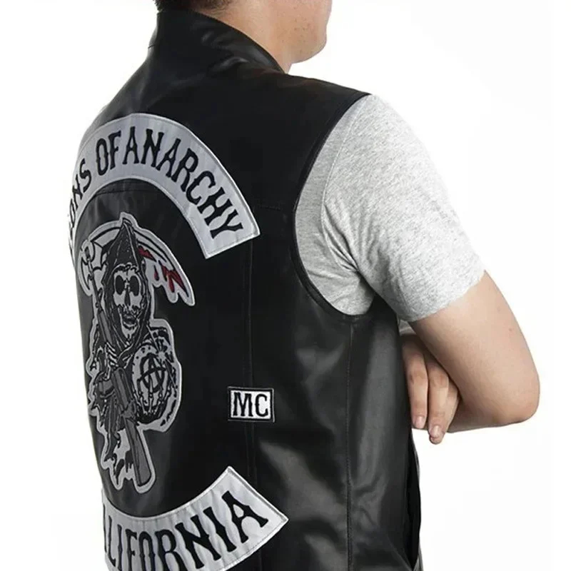 ABC123Leather Heren Motorfiets - Embroidery Jacket recensie en prijs