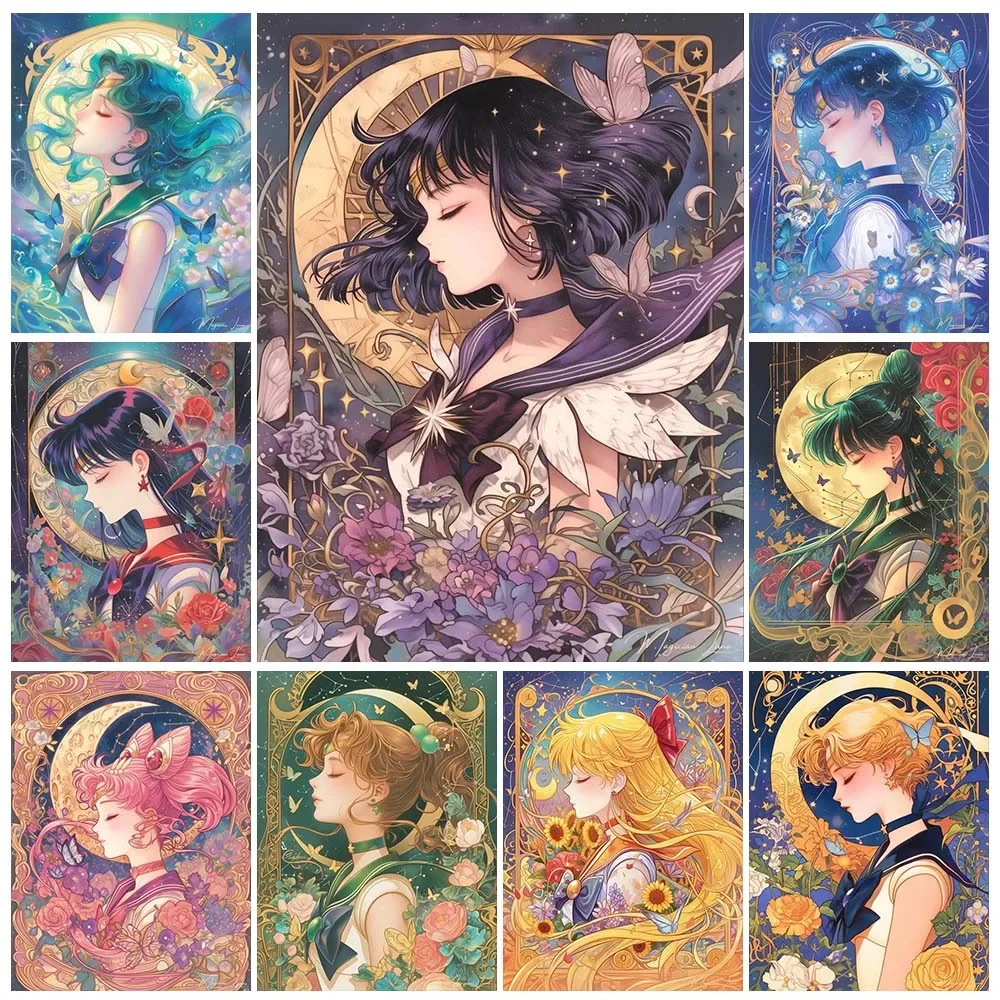 Cartoon Anime Diamant Schilder - Embroidery Room recensie en prijs