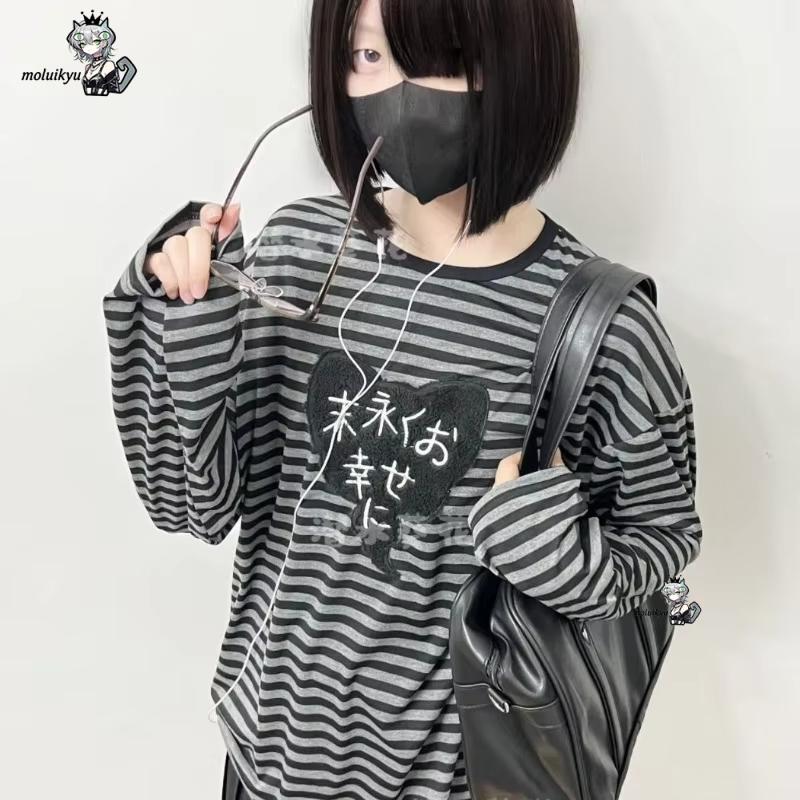 Y2K Amerikaanse punk vintage O - Embroidery Blouse recensie en prijs