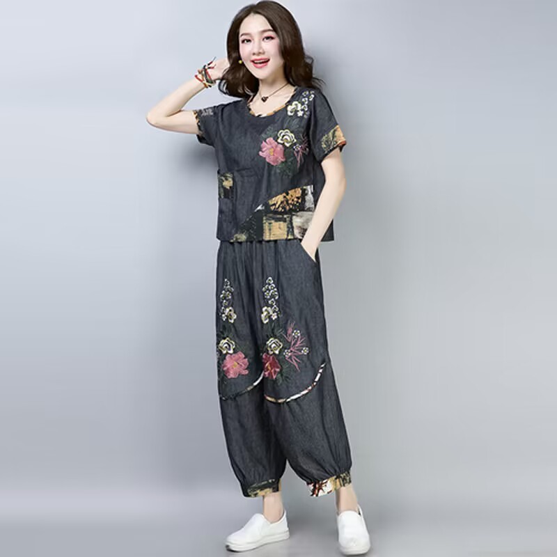 Etnische stijl plus size dames - Embroidery In The Piece recensie en prijs