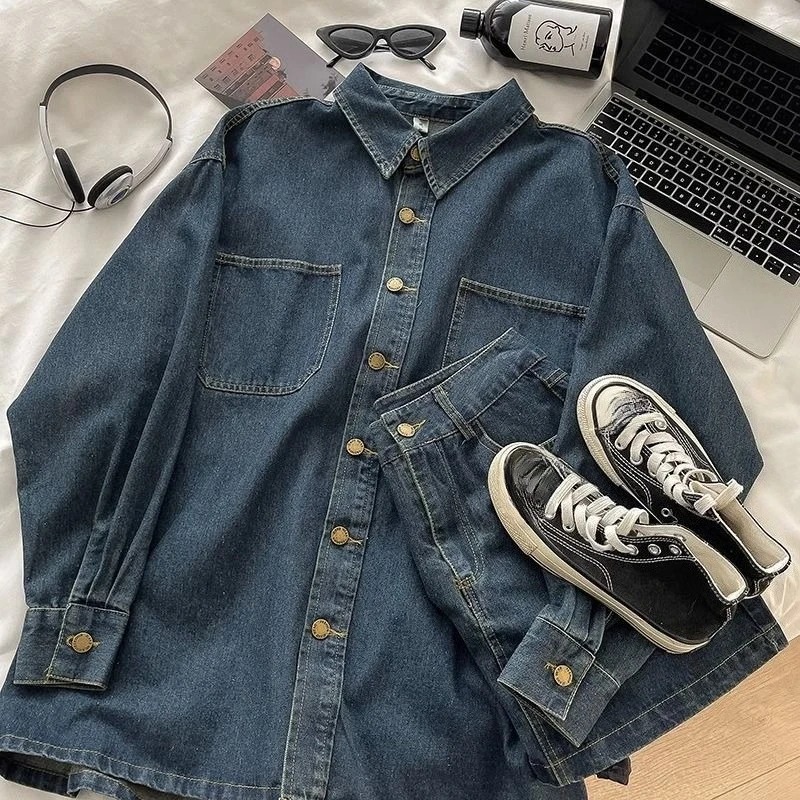 Y2K Denim Rok Set: Vintage Jap - Embroidery Jacket recensie en prijs