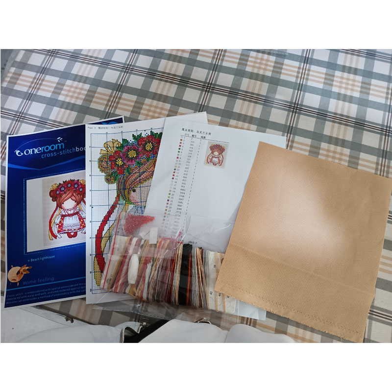 Mooie Getelde Kruissteek Kit,  - Embroidery Lovers recensie en prijs