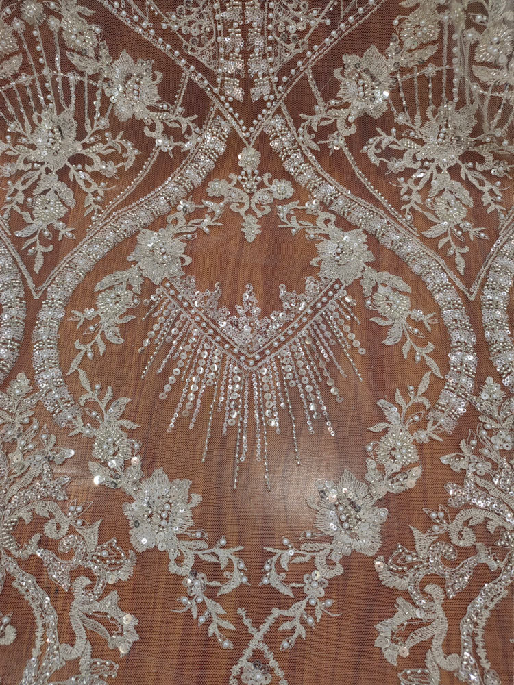 1yard wit Hoge dichtheid Mesh  - Embroidery Wedding recensie en prijs