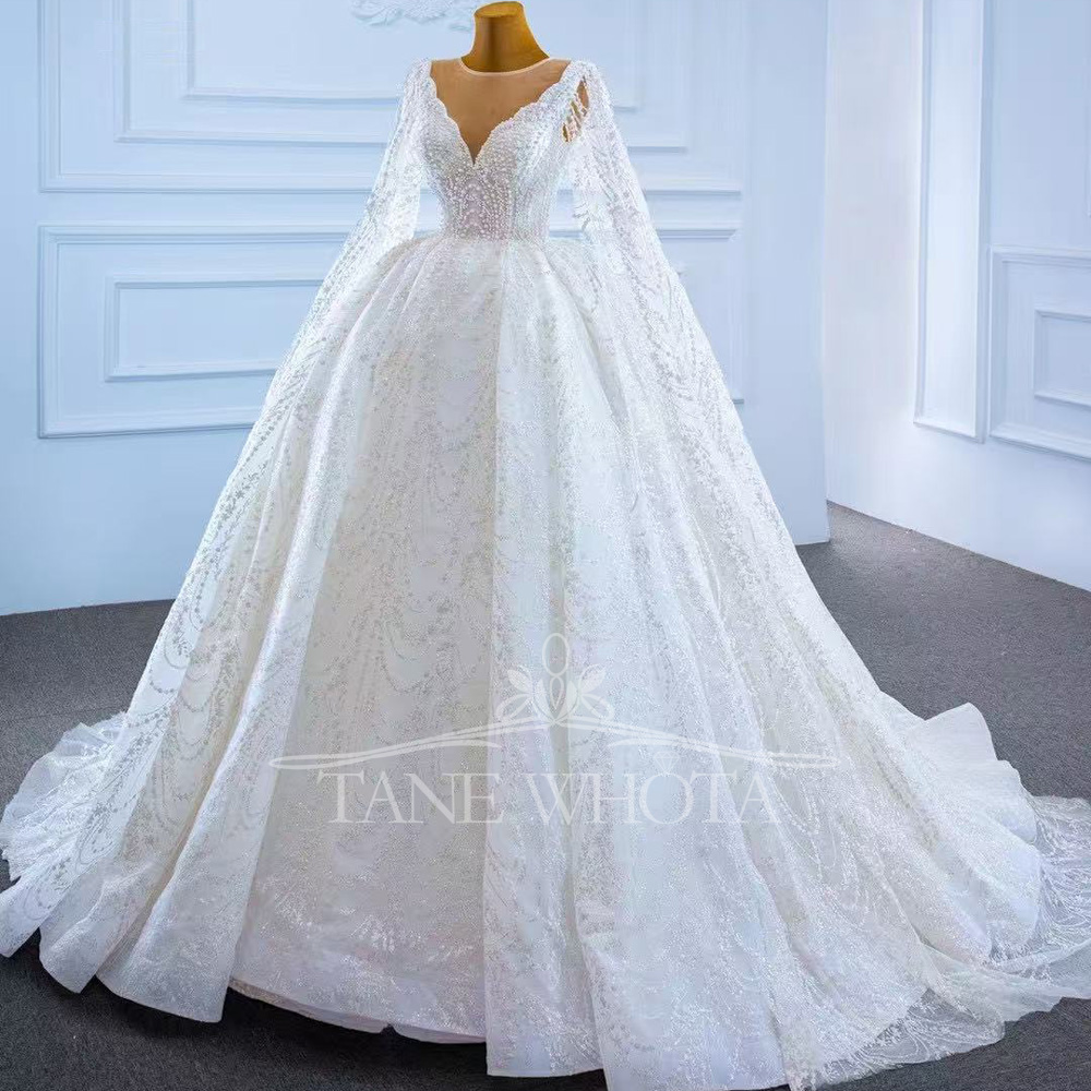 Vestido Casamento 2025, O-hals - Embroidery Organza recensie en prijs