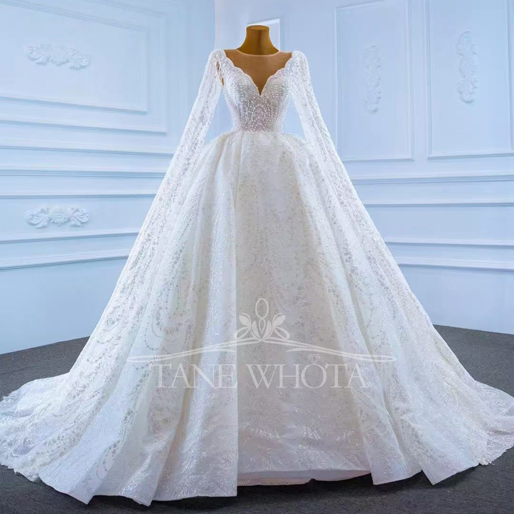 Vestido Casamento 2025, O-hals - Embroidery Organza recensie en prijs