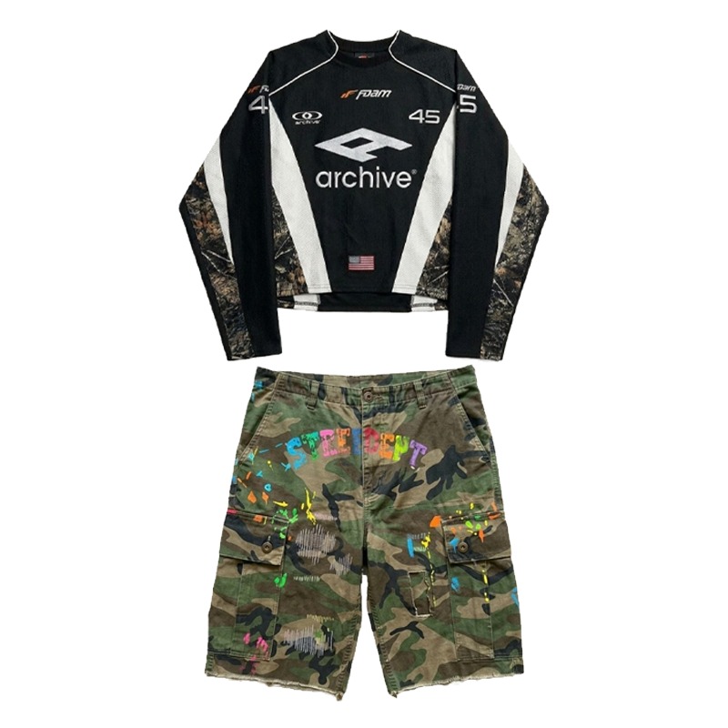Hip Hop Y2K Streetwear Heren M - Embroidery In The Piece recensie en prijs