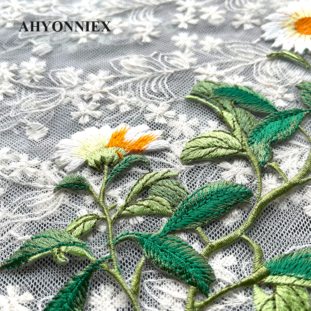 1-delige opstrijkbare borduurp - Embroidery Daisy Flower recensie en prijs