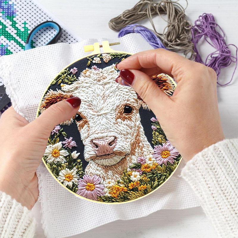Borduurpakketten voor volwasse - Embroidery Daisy Flower recensie en prijs