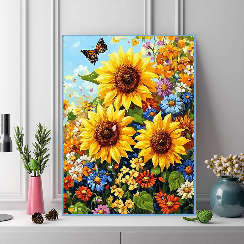 Disney diamantschilderijen blo - Embroidery Daisy Flower recensie en prijs