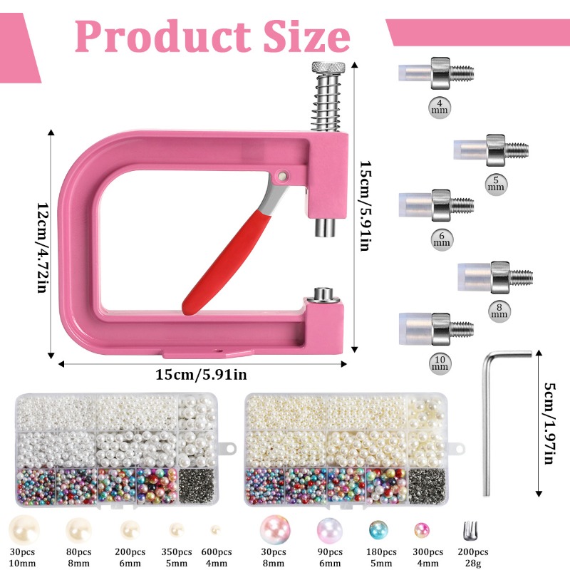 Handpers Parel Setting Tool Se - Embroidery Xpress recensie en prijs